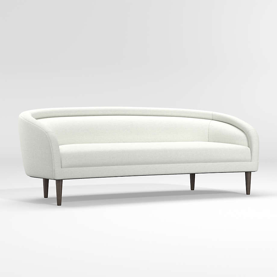 Crate&Barrel Josephine Curved Sofa Yorkdale Mall