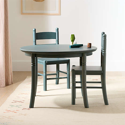 Jouer Balsam Green Wood Kids Play Table by Sharland England