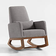 Crate & barrel bakersfield best sale rocking chair