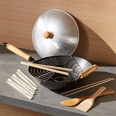 View Joyce Chen 10-Piece Wok Set details