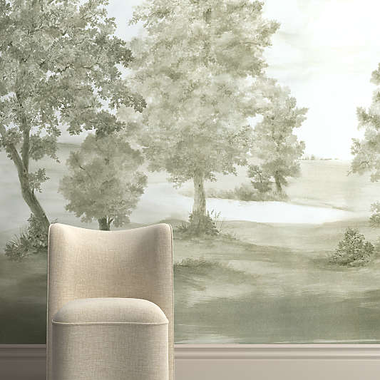 Jardin Green Mural Wallpaper
