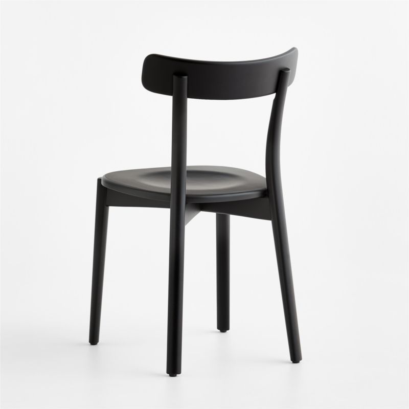 Josephine Black Wood Dining Chair - image 3 of 5