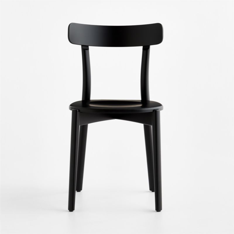 Josephine Black Wood Dining Chair - image 1 of 5