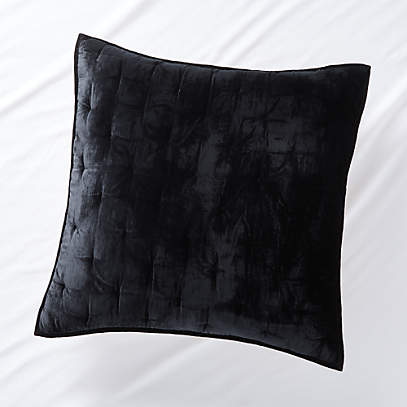 Black velvet best sale pillow cases