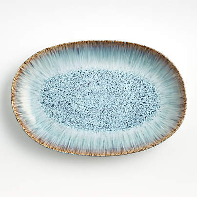 Julo Blue and White Platter