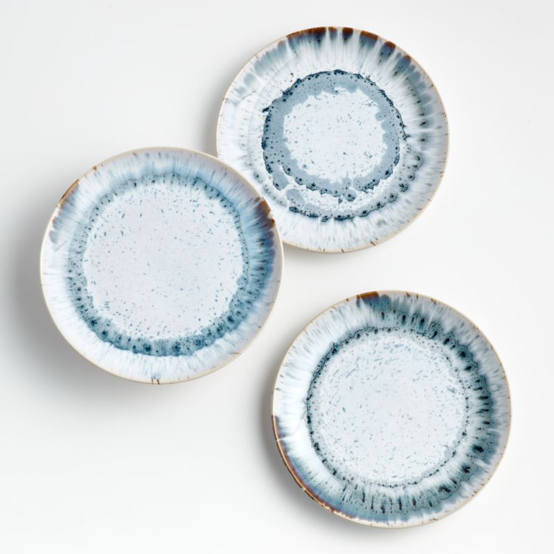 Julo Blue and White Salad Plate + Reviews | Crate & Barrel