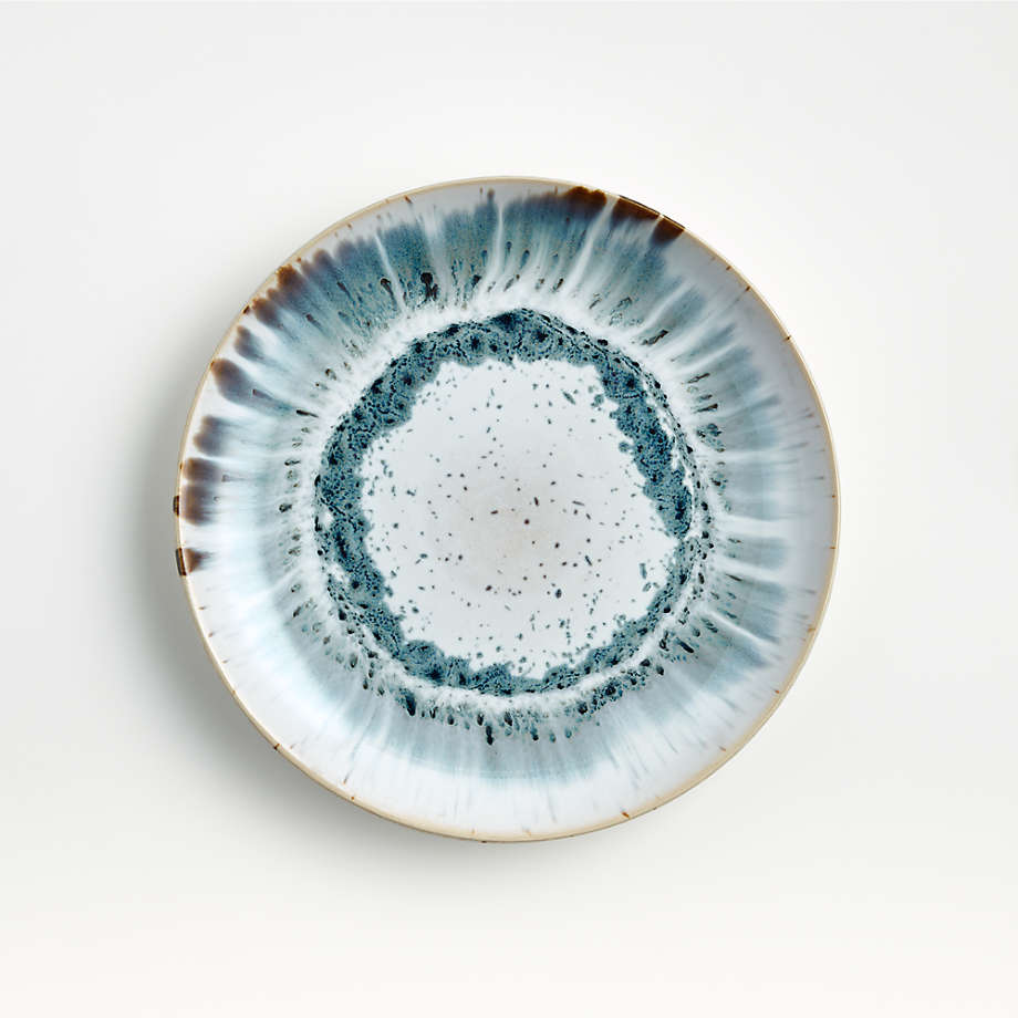 Julo Blue and White Salad Plate + Reviews | Crate & Barrel