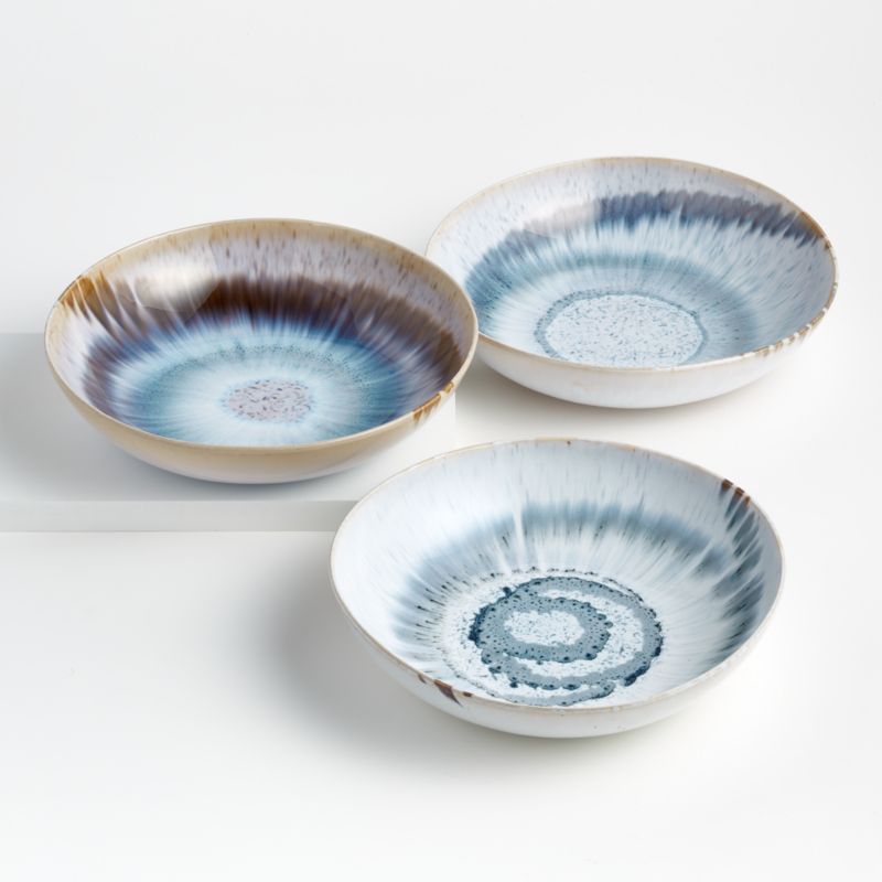 Julo Blue and White Serving Bowl