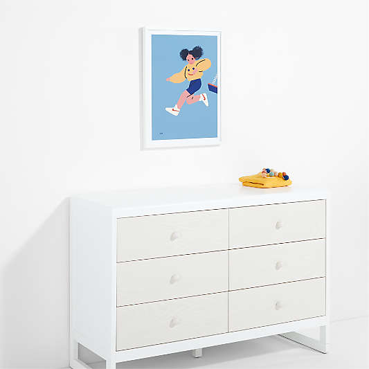 Jump Framed Wall Art Print