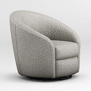 gray swivel rocker