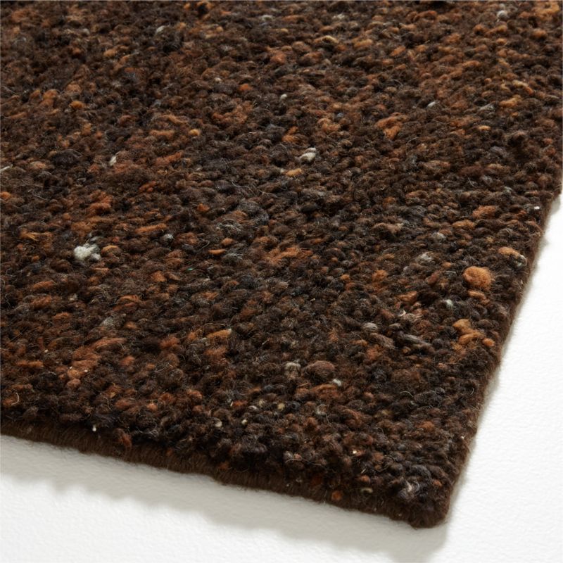 Juneau Wool Brown Area Rug 6'x9' - image 3 of 4