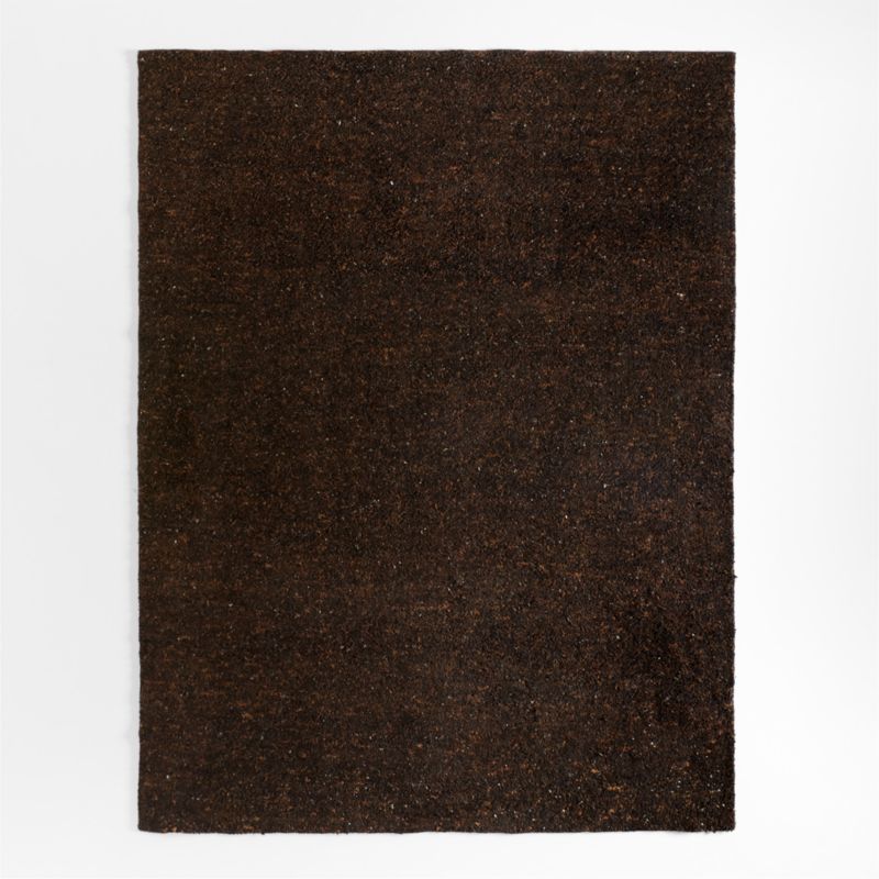 Juneau Wool Brown Area Rug 6'x9' - image 1 of 4