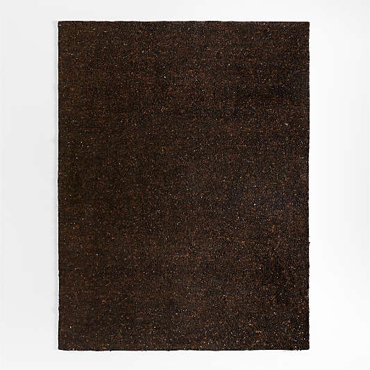 Juneau Wool Brown Area Rug 10'x14'