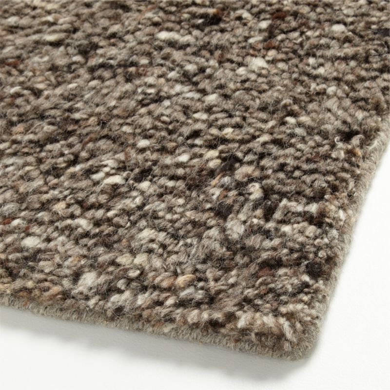 Juneau Wool Charcoal Grey Area Rug 6'x9' - image 4 of 5