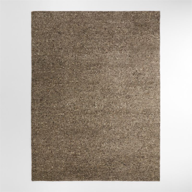 Juneau Wool Charcoal Grey Area Rug 6'x9' - image 2 of 5