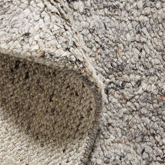 Juneau Wool Grey Area Rug