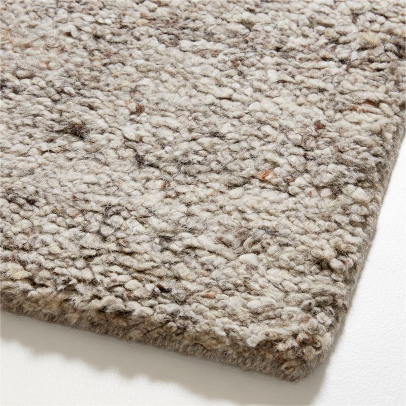 Juneau Wool Grey Area Rug 6'x9' - image 5 of 6