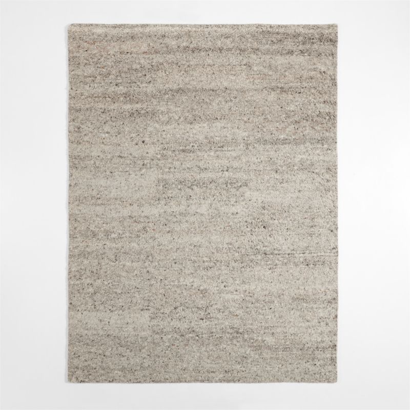 Juneau Wool Grey Area Rug 6'x9' - image 2 of 6