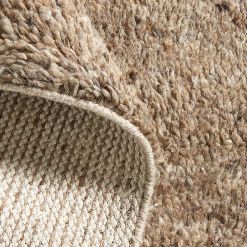 Juneau Wool Sand Brown Area Rug 10'x14' - image 3 of 5