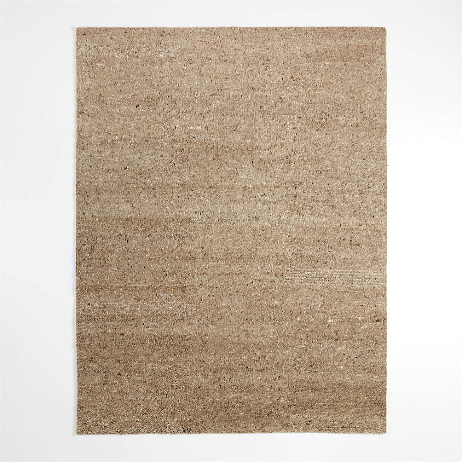 Juneau Wool Sand Brown Area Rug 6'x9' + Reviews