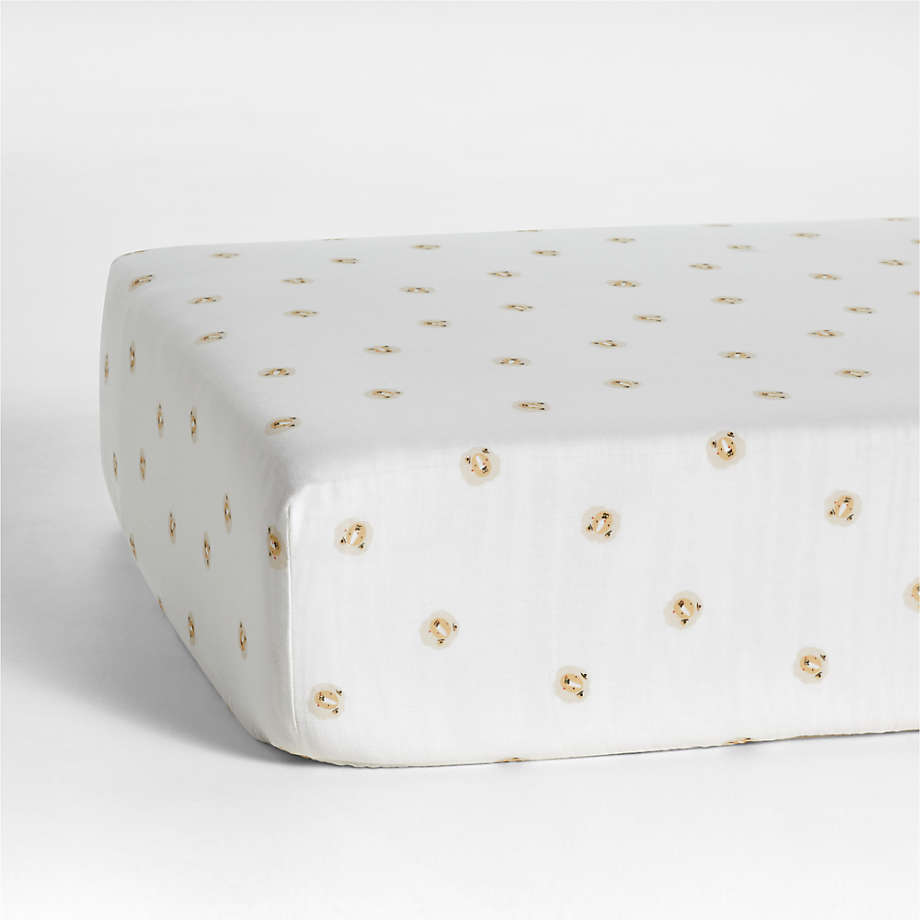 Supersoft Jungle Lion Organic Cotton Baby Crib Fitted Sheet Crate & Kids