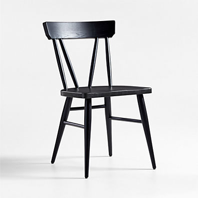 View Juni Black Ash Dining Chair details