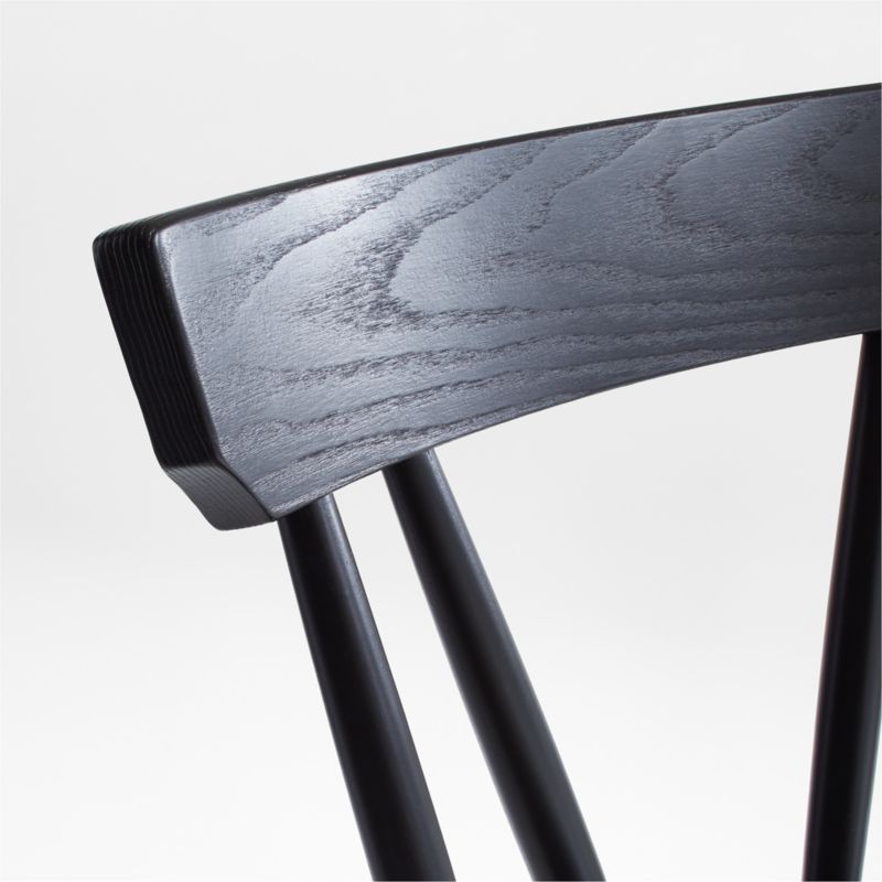 Juni Black Counter Stool + Reviews | Crate & Barrel Canada