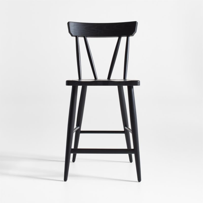 Black counter deals stool