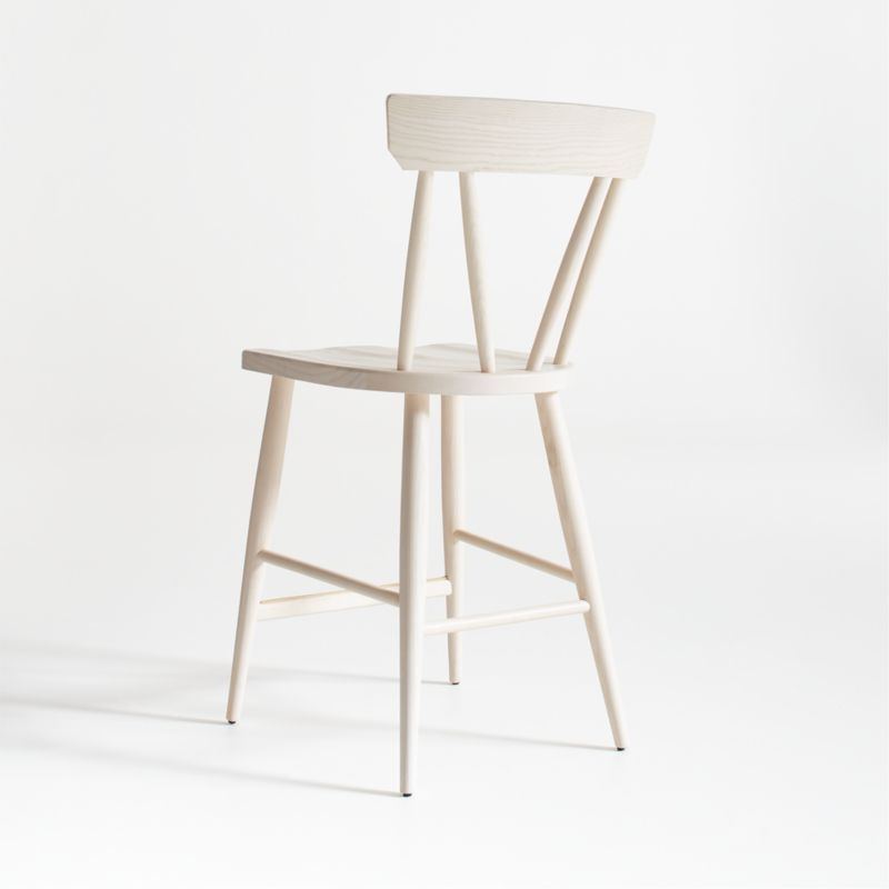 Juni Bleached Ash Counter Stool