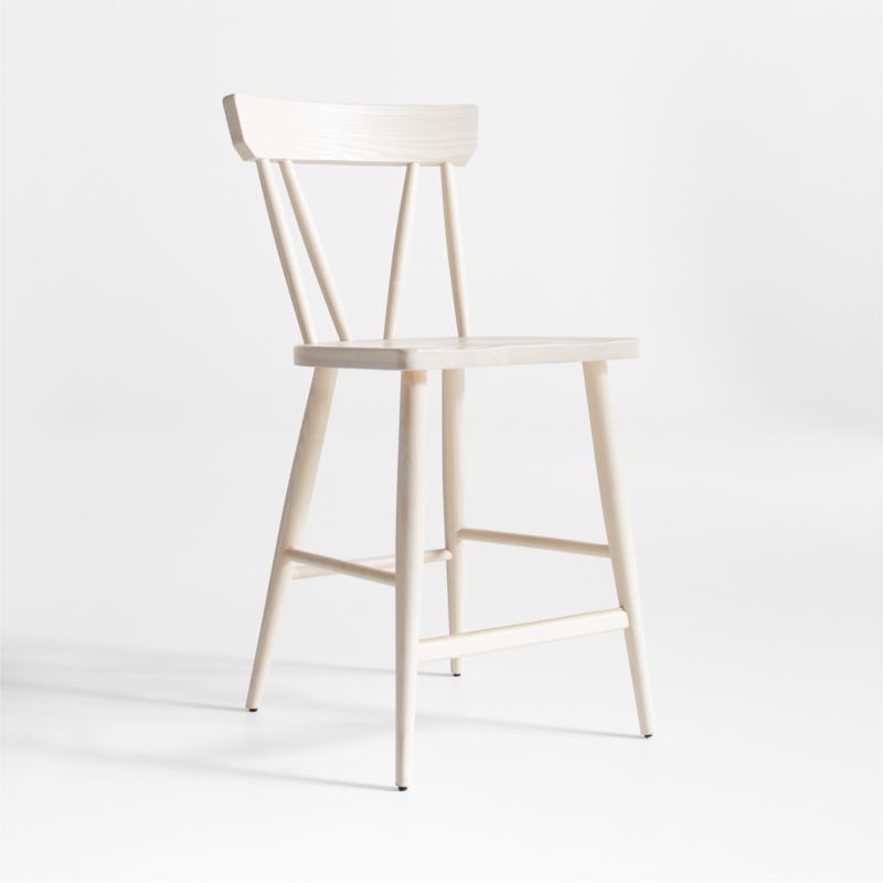 Juni Bleached Ash Counter Stool