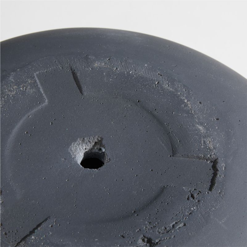 Junio Small Dark Grey Planter 13" - image 7 of 9