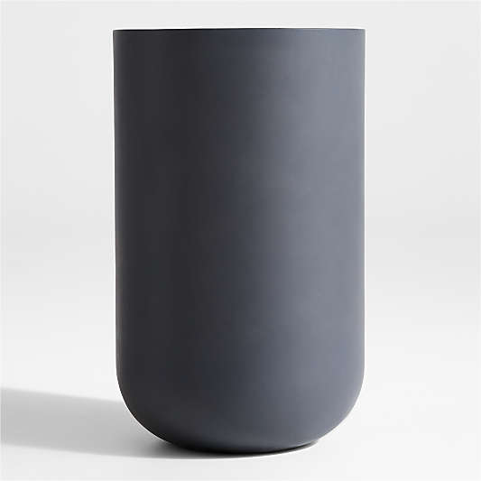 Junio Tall Dark Grey Planter 18.1"