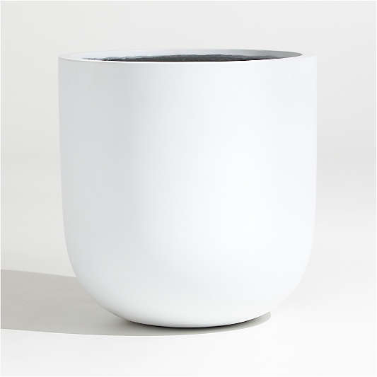 Junio Large White Planter 22.25"