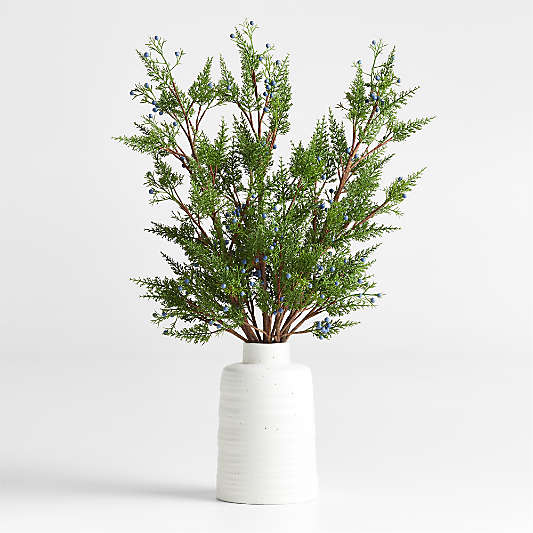 Faux Juniper Berry Stem 42.9"