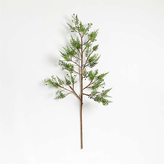 Faux Juniper Berry Stem 42.9"