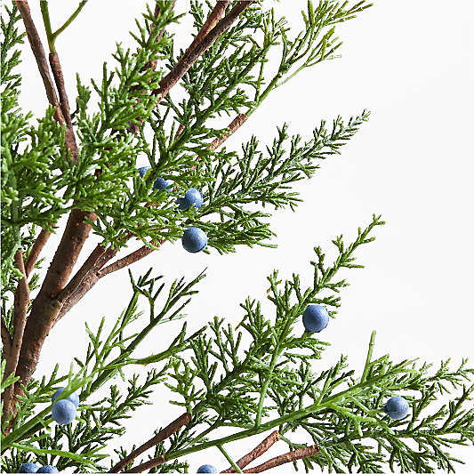 Faux Juniper Berry Stem 42.9"