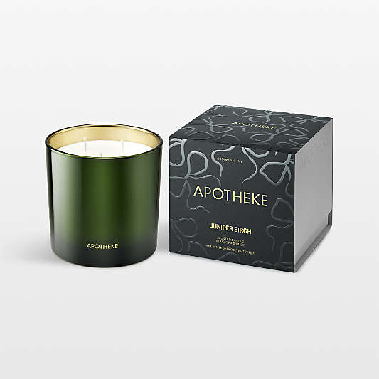 Apotheke Juniper Birch 3-Wick Scented Candle