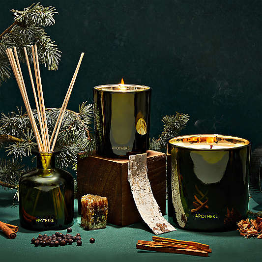 Apotheke Juniper Birch 1-Wick Scented Candle