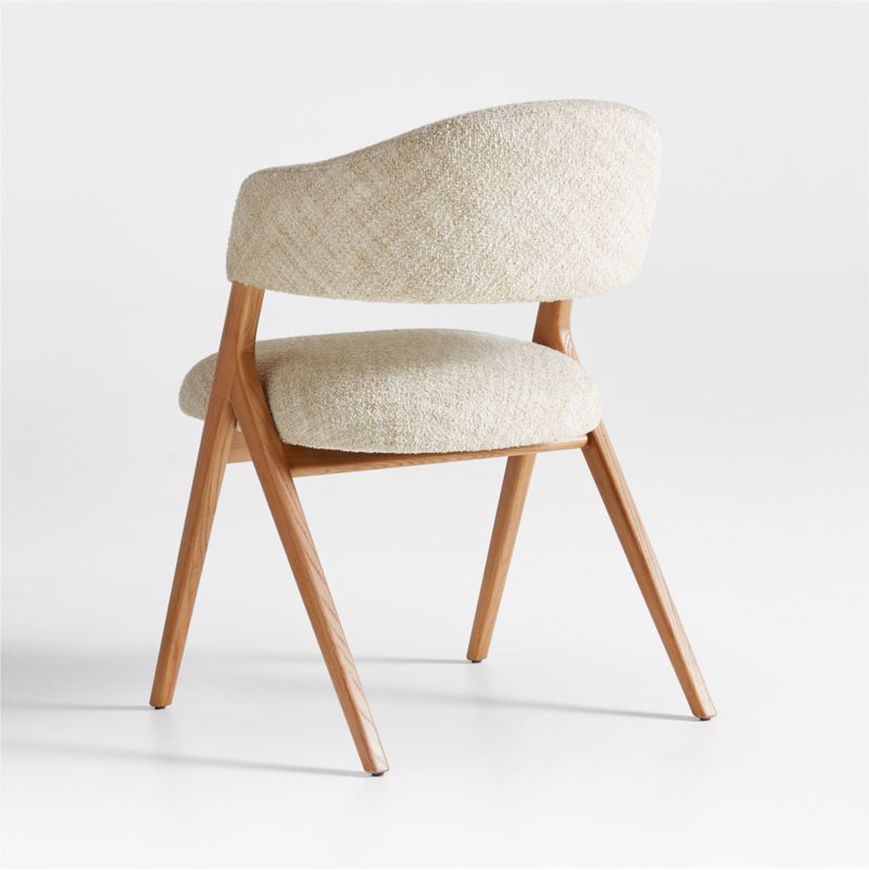 Juniper Upholstered Curved Back Dining Chair - image 6 of 8