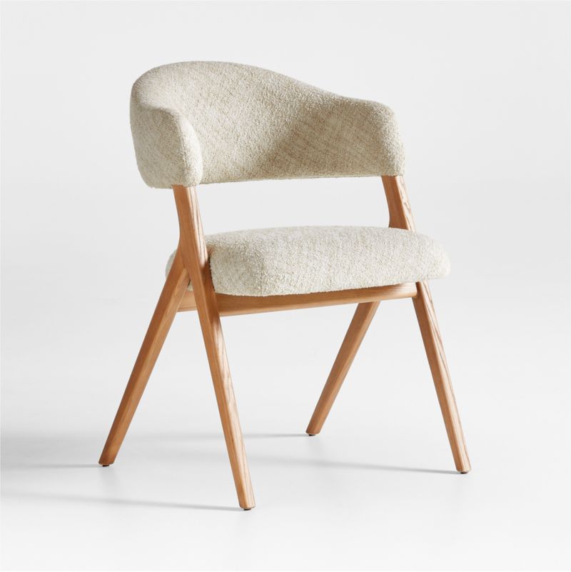 Juniper Upholstered Curved Back Dining Chair - image 4 of 8