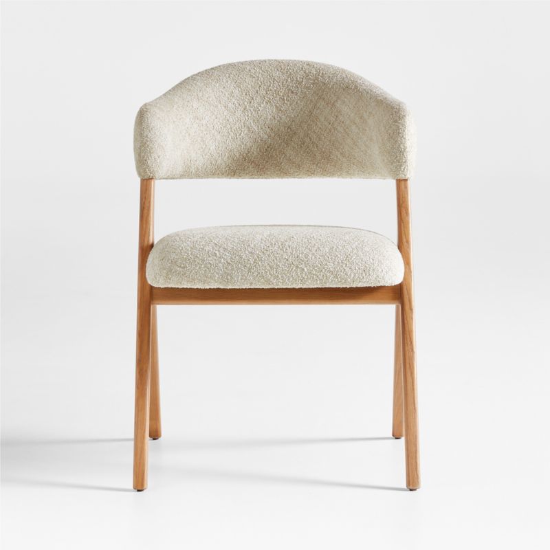 Juniper Upholstered Curved Back Dining Chair - image 0 of 8