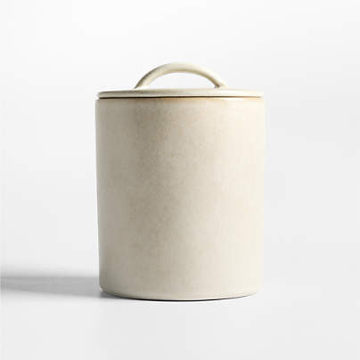 Juno Medium Recycled Stoneware Canister