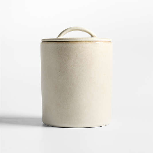 Juno Medium Recycled Stoneware Canister