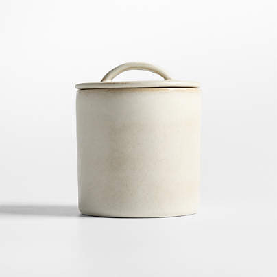 Juno Small Recycled Stoneware Canister