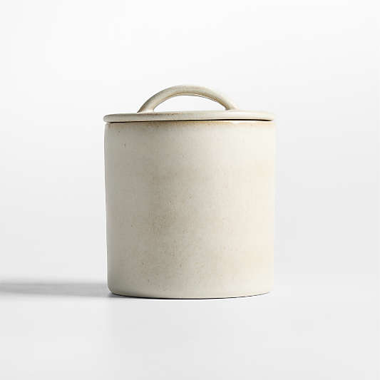 Juno Small Recycled Stoneware Canister