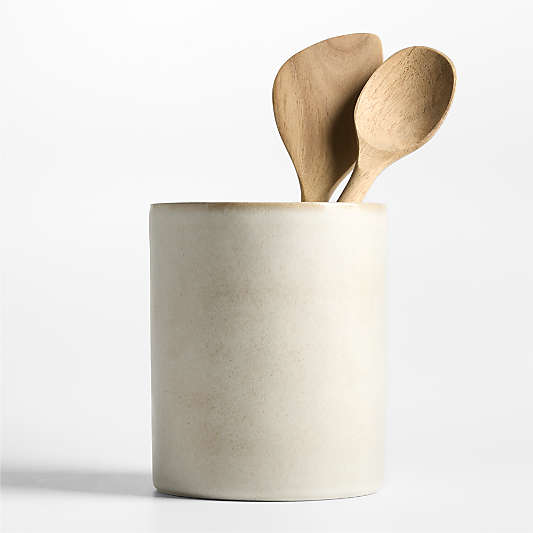 Juno Recycled Stoneware Utensil Holder