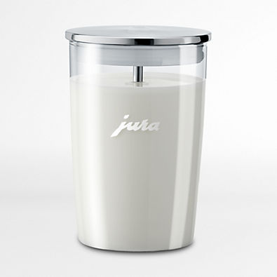 View JURA ® 17-Oz. Glass Milk Container with Stainless Steel Lid details