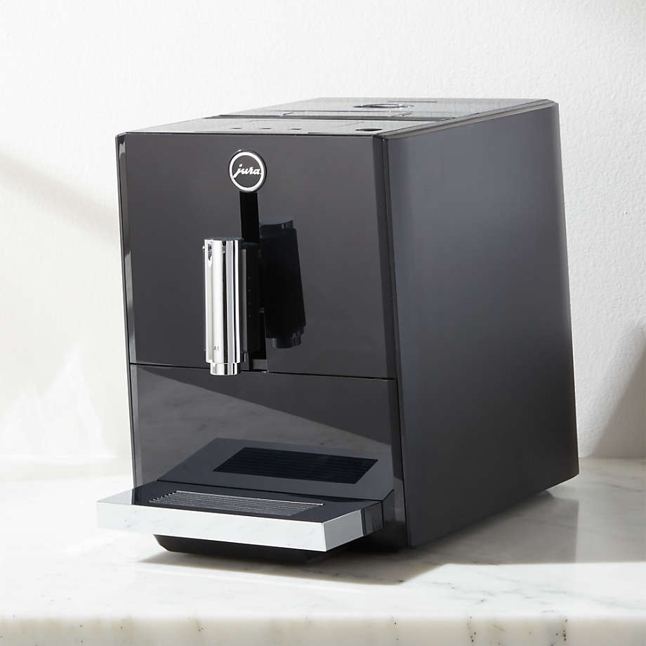 JURA A1 Black Espresso Machine + Reviews Crate & Barrel