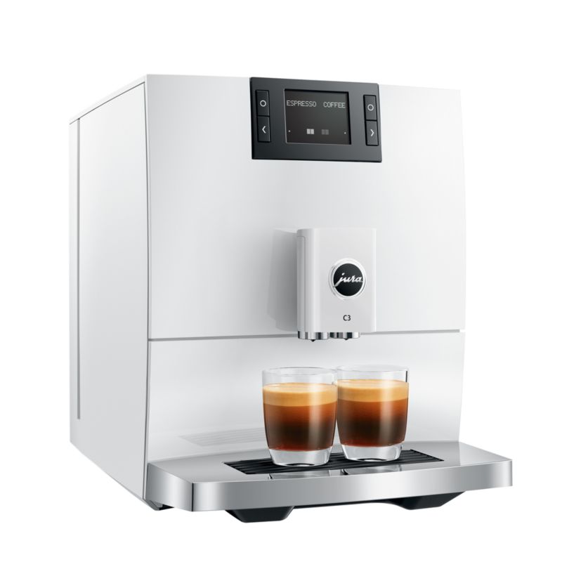 JURA ® C3 Piano White Espresso Machine - image 10 of 11