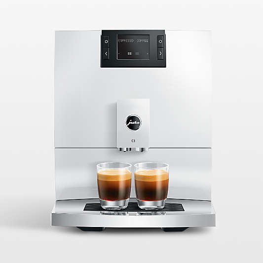 JURA ® C3 Piano White Espresso Machine